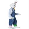 California Costumes Easter Bunny Costume, Beige, Multicolor, Large/X-Large view 2