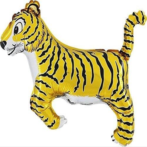 Toyland 86 cm (34 in) Tiger-Shaped Foil Balloon Decoration for Chinese New Year, Year of the Tiger