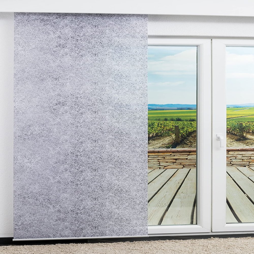 LYSEL Strukturia Panel Curtain in Gray, 60 x 245 cm (W x H)