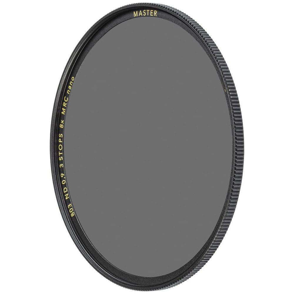 B+W ND 0.9 MRC Nano Master 55mm Neutral Density Filter (16x Coated, Slim, Premium)
