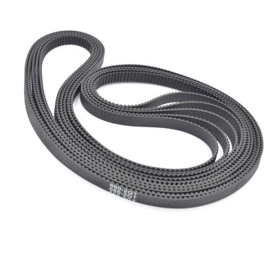 Lcuihong 5-Piece 2GT Timing Belt Set, 2 mm Pitch, 660/670/696/700/710 mm Pitch Length, 3/6/9/15 mm Width, 330/335/348/350/355 Teeth, Closed