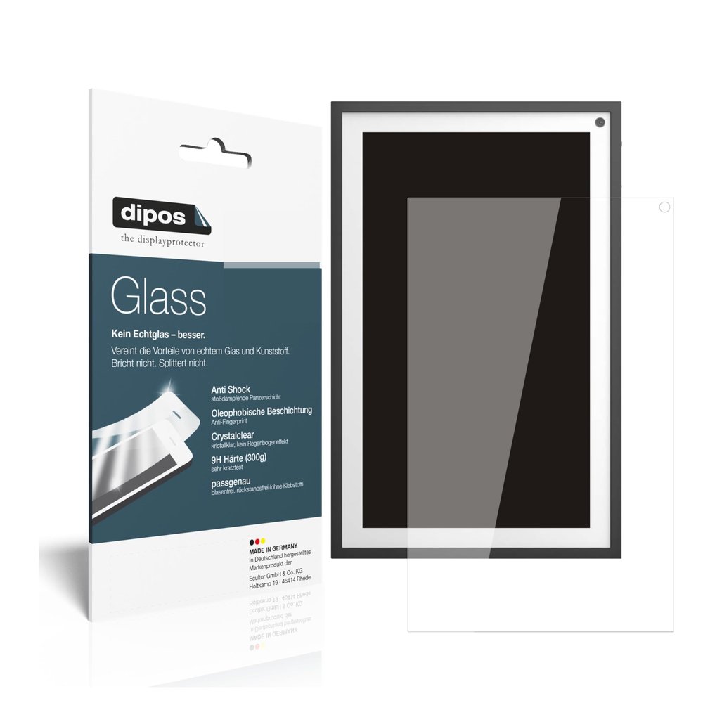 dipos 2-Pack 9H Clear Screen Protectors for Amazon Echo Show 15 (2021)