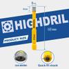 HIGHDRIL 6 mm Dry Diamond Tile Drill Bits, Hex Shank, 2-Piece Set view 3