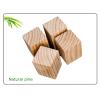 Zlovne 4-Pack Square Natural Wood Furniture Legs, 7 x 7 x 10 cm view 3