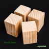 Zlovne 4-Pack Square Natural Wood Furniture Legs, 7 x 7 x 10 cm view 4