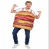 DEGUISE TOI Vegaoo Delicious Hamburger Costume for Adults, Multicolor view 1