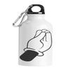 Funny Italian Cartoon Cook Hand Tourist Water Bottle, White, 500 ml view 1