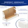 KK Verpackungen Folding Cartons 145 x 52 x 27 mm, White, 1-Wall (Outer Dimensions 155 x 57 x 32 mm) | 6,400 pcs view 4