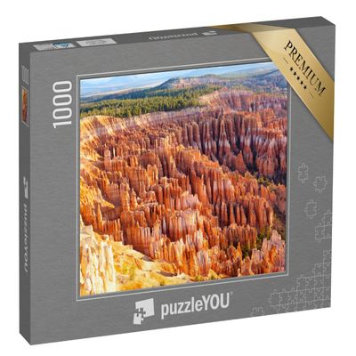 puzzleYOU: 1,000-Piece Puzzle of the Amphitheater from Inspiration Point at Sunrise, Bryce Canyon National Park, Utah