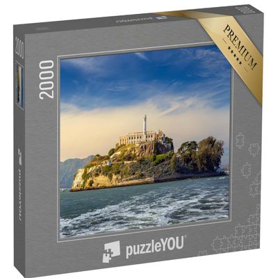 puzzleYOU: 2,000-Piece Alcatraz Island Puzzle, San Francisco, USA