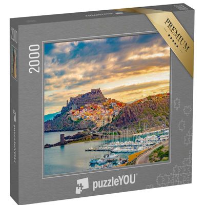 puzzleYOU: 2,000-Piece Puzzle – Alley of Castelsardo, Sardinia, Italy