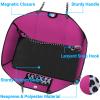 IBFUN Large Neoprene Tote Bag with Inner Pocket, B2 Blue view 4