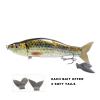 caihuashopping Floating Glide Shad Hard Fishing Lures, 2-Piece Set (Color: 4) view 4