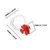 ECSiNG Swimming Nose Clips, Soft Silicone, Waterproof, Multicolor, 12-Pack view 4