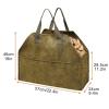 Liudan Canvas Firewood Carrier and Storage Bag view 2