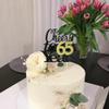 Sumerk Cheers to 65 Years 65th Birthday Cake Topper, Happy 65th Birthday Cake Decoration, 1 Pack view 4