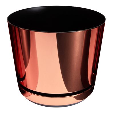KORAD Flower Pot with Saucer, Pattern 084 Pale Pink, 12 cm
