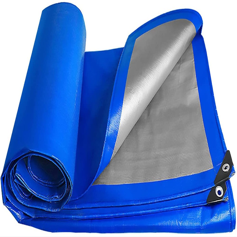 LIOYUHGTFY Truck Tarp, Bicycle Garage and Garden Furniture Cover, 6 x 7 m, Color 3