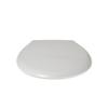 Dolomite Garda Toilet Seat, Heat-Resistant, White, Stainless Steel Hinges view 4
