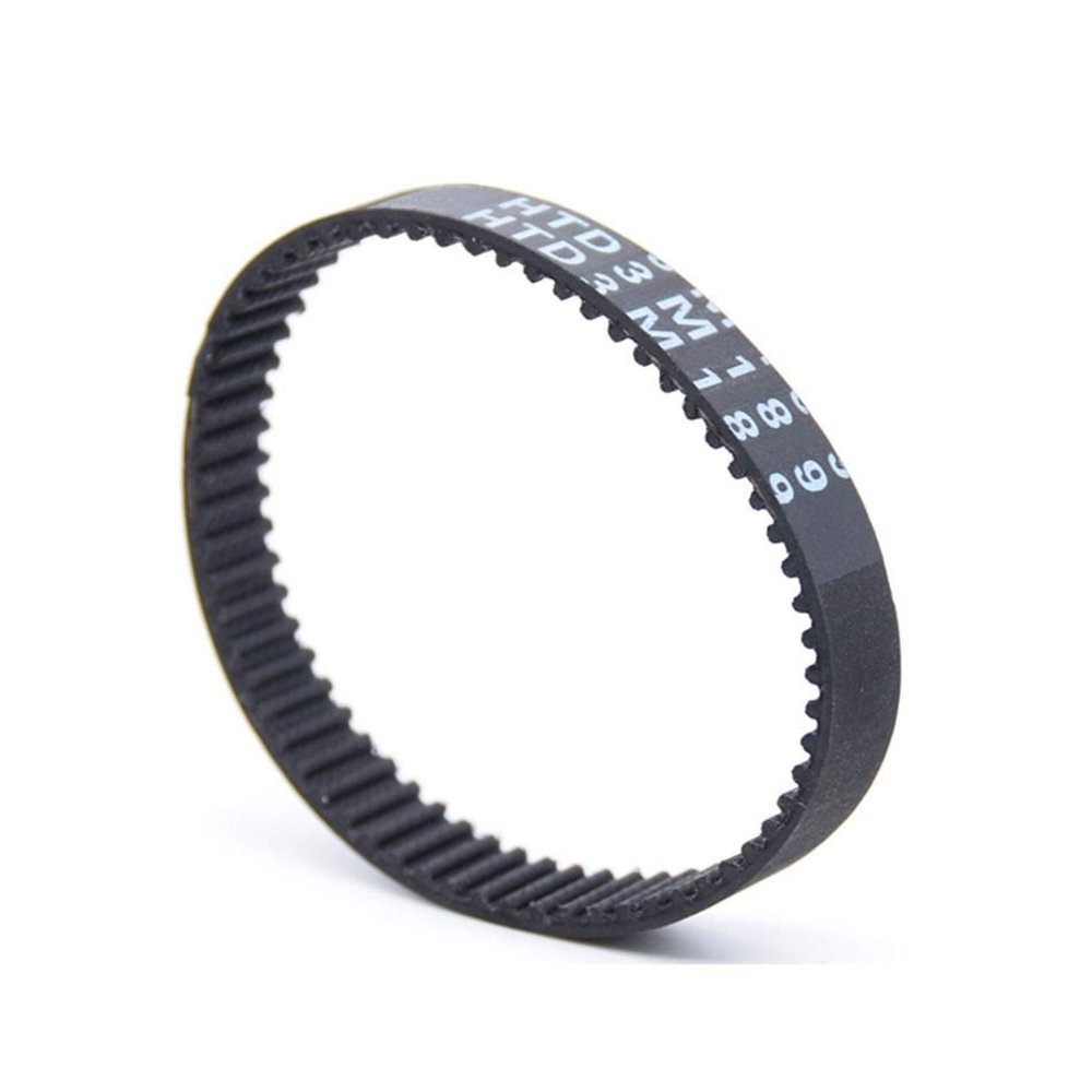 Lcuihong HTD3M Closed-Loop Timing Belt, 1 Piece, 138–168, 15 mm Wide, Durable Rubber (Length: 159 mm)