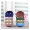 jinyi2016SHOP Ceramic Plant Pot for Succulents, Compact Small Planter, Light Blue view 3