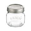 Kilner Storage Jar with Fine Grater in Lid, 250 ml, 18/10 Stainless Steel view 1