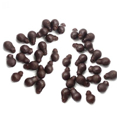 Bontannd 40-Piece Carp Fishing Method Feeder Beads, Soft Extra-Small Helicopter Beads for Carp Chod Rig Tackle
