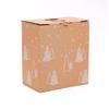 ONLY BOXES, Pack of 2 Boxes for 6 Bottles, Brown, Christmas Print, Stackable, Cardboard, 33 x 17.7 x 36.5 cm (L x W x H) (AMA720) view 1