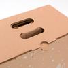 ONLY BOXES, Pack of 2 Boxes for 6 Bottles, Brown, Christmas Print, Stackable, Cardboard, 33 x 17.7 x 36.5 cm (L x W x H) (AMA720) view 4