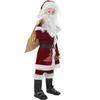 Mayber Deluxe Santa Claus Costume Set for Christmas, Themed Party Cosplay Outfit for Adults and Children (Children, 11 Pieces, XL) view 3