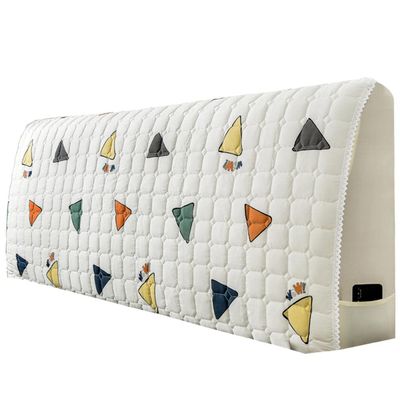 YUNHOME Geometric Triangle Universal Headboard Cover, 2.0 m