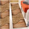 DTUQYX Non-Slip Hallway Runner Rug, 120 x 250 cm, Washable Polyester view 1