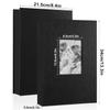 Benjia Photo Album for 300 4 x 6 in Photos, Black Leather Cover view 2