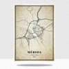 1000-Piece Wooden Puzzle for Adults, Retro City Puzzle, Mérida, Spain Map Puzzle Set for Families, Brain Challenge, Parent-Child Game, 2000 Pieces view 1