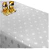 GOLDMAR Reversible Christmas Tablecloth, Stain-Resistant, Gray Pattern 02, 55 x 87 in view 2