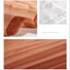 GUOCU Ombre Sheer Voile Curtain Panel with Grommets, Red, 132 x 213 cm, 1 Panel view 2