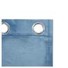 Blackout Velvet Curtain Panel, Thermal Insulated, Navy, 213 x 160 cm view 3
