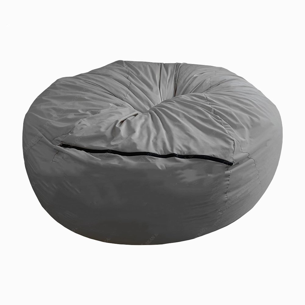 DTLEO Classic Faux Fur Bean Bag Cover, 7 ft, with Inner Sleeve