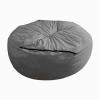 DTLEO Classic Faux Fur Bean Bag Cover, 7 ft, with Inner Sleeve view 1
