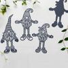 Christmas Gnome Metal Cutting Dies for Card Making view 1