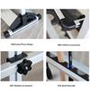 tqgj Floor-Standing Pool Cue Rack, Aluminum Alloy, 12/24-Cue Capacity, Black, 72 × 33 × 72 cm view 3