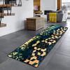 Siunwdiy Geometric 3D Runner Rug, Washable Non-Slip, Gold, 120 x 170 cm view 4