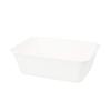 BIOZOYG Compostable Bagasse Trays, 1,000 Count, 12 x 17 cm, 500 ml view 1