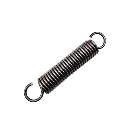 GatherTOOL 1-Piece Extension Spring with Steel Hooks, 1.0 mm Wire Diameter, 8 mm Outer Diameter, 150 mm Length
