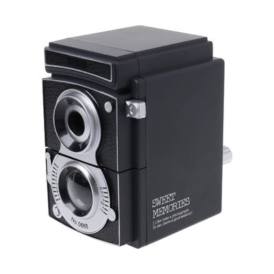 Ocobudbxw Retro Vintage Camera-Style Manual Pencil Sharpener