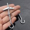 12-Pack M4 Ceiling Hooks, Heavy-Duty Spring Toggle Anchors for Hanging Plants view 3