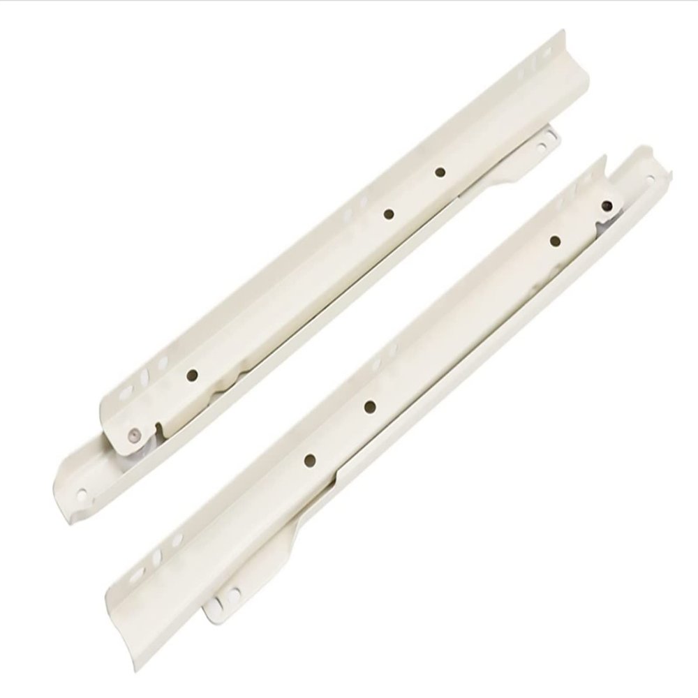WAOUY Drawer Slides 550 mm (22 in), Full-Extension Telescopic Drawer Runners, 2-Pack