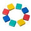 Favide Magnetic Whiteboard Erasers, Square, 4 Colors, 24-Pack view 3