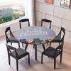 FANSU Round Outdoor Tablecloth, Washable, Waterproof, Non-Slip, Snowflake, 160 cm view 4