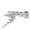 Ds Items Aluminum Spacer Sleeves – 20 x 10.5 x 30 mm – 2 pcs. view 1